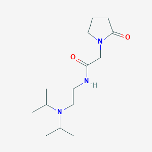 molecular formula C14H27N3O2 B000526 Pramiracetam CAS No. 68497-62-1