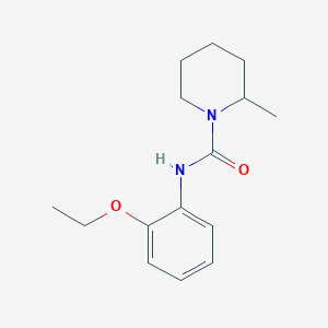 molecular formula C15H22N2O2 B5261122 N-(2-ethoxyphenyl)-2-methylpiperidine-1-carboxamide 