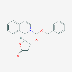 1-(5-Oxo-tetrahydro-furan-2-yl)-1H-isoquinoline-2-carboxylic acid benzyl ester