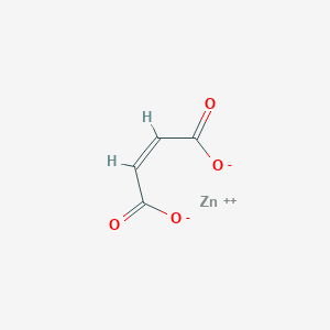 molecular formula C4H2O4Zn B052633 Maleic acid zinc salt CAS No. 123368-92-3