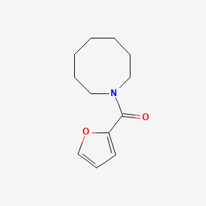 molecular formula C12H17NO2 B5263844 Azocan-1-yl(furan-2-yl)methanone 