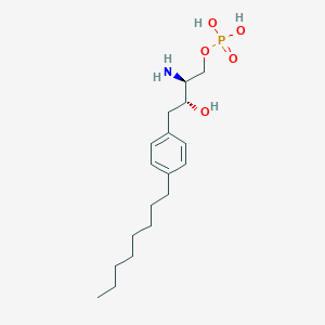 molecular formula C18H32NO5P B526693 S1P agonist DS-SG-44 