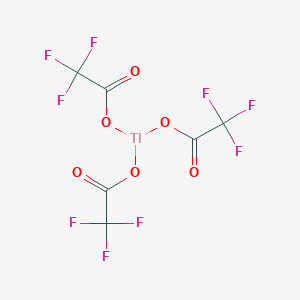 B052670 2,2,2-Trifluoroacetic acid, thallium(3+) salt (3:1) CAS No. 23586-53-0