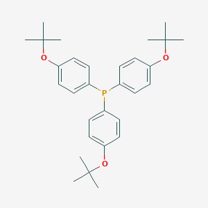 molecular formula C30H39O3P B052685 Tris(p-tert-butoxyphenyl)phosphine CAS No. 118854-31-2