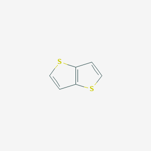 molecular formula C6H4S2 B052689 Thieno[3,2-b]thiophene CAS No. 251-41-2