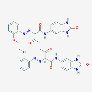 molecular formula C36H32N10O8 B052692 C.I. Pigment Yellow 180 CAS No. 77804-81-0