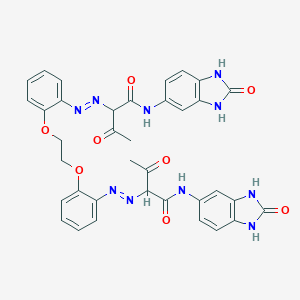 molecular formula C36H32N10O8 B052692 Pigment Yellow 180 CAS No. 77804-81-0