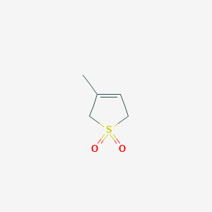 molecular formula C5H8O2S B052704 3-Methyl-2,5-dihydrothiophene 1,1-dioxide CAS No. 1193-10-8