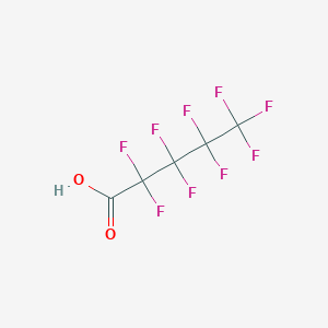 molecular formula C5HF9O2 B052712 Perfluorovaleric acid CAS No. 2706-90-3