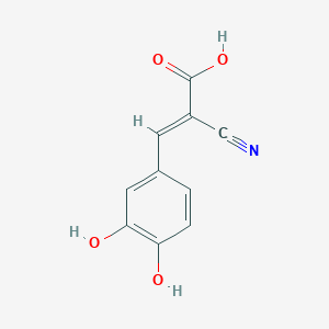 molecular formula C10H7NO4 B052719 Tyrphostin AG30 CAS No. 118409-56-6