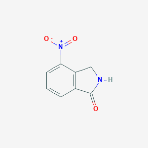 molecular formula C8H6N2O3 B052738 4-Nitroisoindolin-1-one CAS No. 366452-97-3