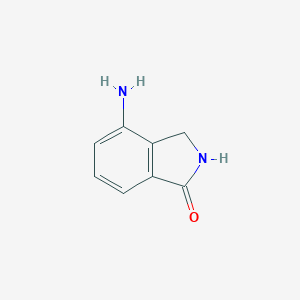 molecular formula C8H8N2O B052741 4-Aminoisoindolin-1-one CAS No. 366452-98-4