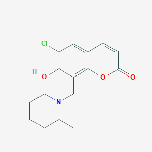 molecular formula C17H20ClNO3 B5274716 MFCD02332709 