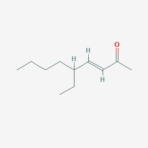 molecular formula C11H20O B052749 (E)-5-Ethyl-3-nonen-2-one CAS No. 138509-47-4