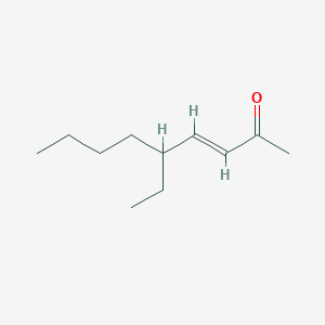 molecular formula C11H20O B052749 5-Ethyl-3-nonen-2-one CAS No. 138509-47-4