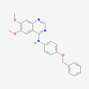 molecular formula C23H21N3O3 B052755 EGFR/ErbB-2 Inhibitor CAS No. 179248-61-4