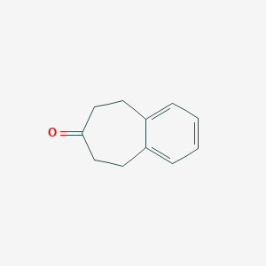 molecular formula C11H12O B052766 8,9-Dihydro-5H-benzo[7]annulen-7(6H)-one CAS No. 37949-03-4
