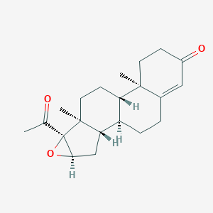 molecular formula C21H28O3 B052776 16alpha,17-Epoxyprogesterone CAS No. 1097-51-4