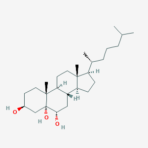 molecular formula C27H48O3 B052781 Cholestane-3beta,5alpha,6alpha-triol CAS No. 35089-25-9