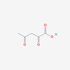 molecular formula C5H6O4 B052783 Acetylpyruvic acid CAS No. 5699-58-1
