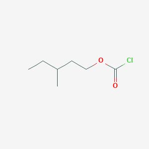 molecular formula C7H13ClO2 B052785 3-Methylpentyl carbonochloridate CAS No. 1215109-09-3