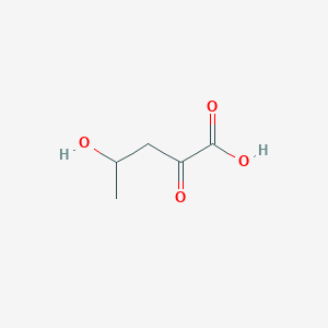 molecular formula C5H8O4 B052789 4-Hydroxy-2-oxopentanoic acid CAS No. 3318-73-8