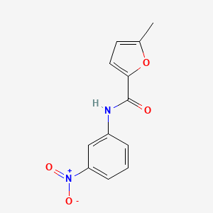 molecular formula C12H10N2O4 B5279184 5-methyl-N-(3-nitrophenyl)furan-2-carboxamide CAS No. 5925-67-7