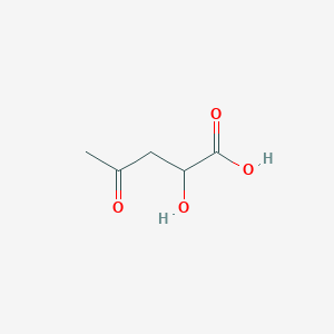 molecular formula C5H8O4 B052792 2-Hydroxy-4-oxopentanoic acid CAS No. 54031-97-9