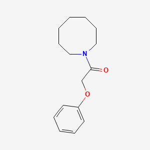 molecular formula C15H21NO2 B5279298 1-(Azocan-1-yl)-2-phenoxyethanone 