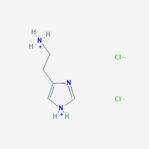 molecular formula C5H11Cl2N3 B000528 Histamine dihydrochloride CAS No. 56-92-8
