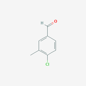 molecular formula C8H7ClO B052831 4-氯-3-甲基苯甲醛 CAS No. 101349-71-7