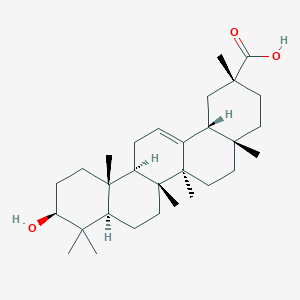 molecular formula C30H48O3 B052847 3-Epikatonic acid CAS No. 76035-62-6