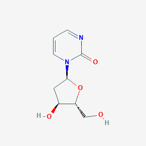 molecular formula C9H12N2O4 B052857 1-(2'-Deoxyribosyl)-2-pyrimidinone CAS No. 22003-30-1