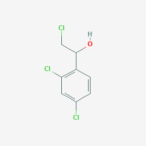 molecular formula C8H7Cl3O B052866 2-Chloro-1-(2,4-dichlorophenyl)ethanol CAS No. 13692-14-3
