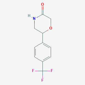 molecular formula C11H10F3NO2 B052879 Flumetramide CAS No. 7125-73-7