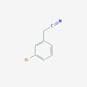 molecular formula C8H6BrN B052883 3-Bromobenzyl cyanide CAS No. 31938-07-5
