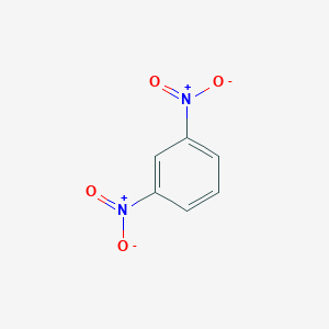 molecular formula C6H4N2O4<br>C6H4(NO2)2<br>C6H4N2O4 B052904 1,3-Dinitrobenzene CAS No. 99-65-0