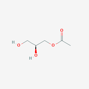 molecular formula C5H10O4 B052923 2,3-Dihydroxypropyl acetate CAS No. 106-61-6