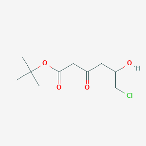 Tert-butyl 6-chloro-5-hydroxy-3-oxohexanoate
