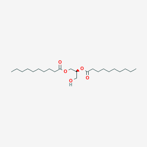 molecular formula C23H44O5 B052939 1,2-Didecanoyl-sn-glycerol CAS No. 60514-49-0