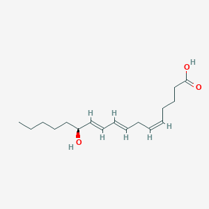 12-Hydroxyheptadecatrienoic acid