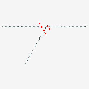 molecular formula C63H122O6 B052973 Triarachidin CAS No. 620-64-4