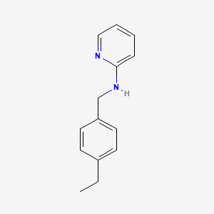 molecular formula C14H16N2 B5297638 N-(4-ethylbenzyl)pyridin-2-amine 