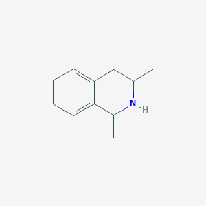 molecular formula C11H15N B052993 1,3-Dimethyl-1,2,3,4-tetrahydroisoquinoline CAS No. 120086-41-1