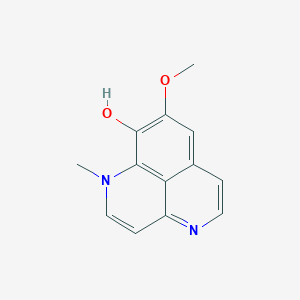 molecular formula C13H12N2O2 B052999 Isoaaptamine CAS No. 117173-75-8