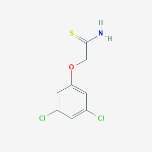 molecular formula C8H7Cl2NOS B053000 2-(3,5-Dichlorophenoxy)ethanethioamide CAS No. 119024-27-0