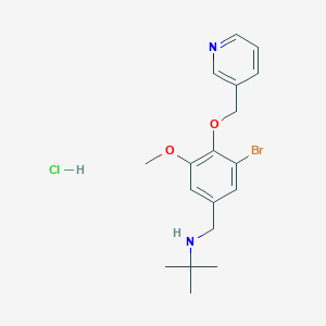molecular formula C18H24BrClN2O2 B5302848 C18H24BrClN2O2 