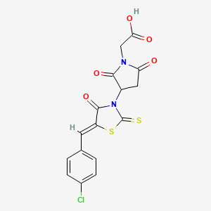 molecular formula C16H11ClN2O5S2 B5304797 MFCD03671489 