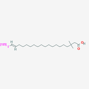 19-Iodo-3,3-dimethyl-18-nonadecenoic acid