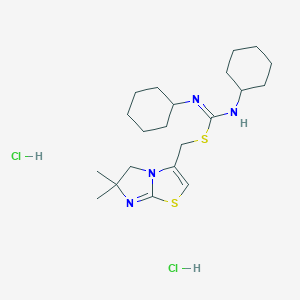 molecular formula C21H36Cl2N4S2 B531015 IT1t dihydrochloride 